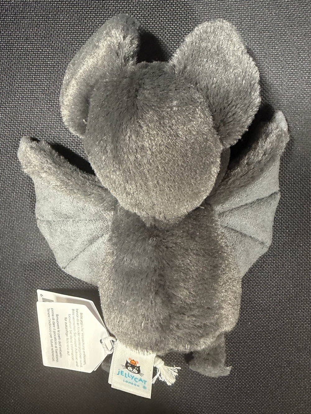 Jellycat Ooky Bat RETIRED Plush Stuffed Animal - Picture 5 of 6